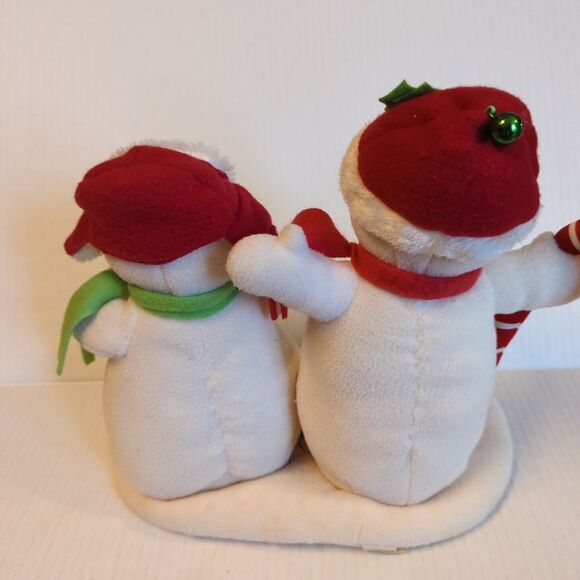 Hallmark Jingle Pals Seasons Treatings Snowmen Singing Motion 2008 Works - Picture 3 of 9